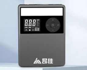 汽車應(yīng)急啟動電源充氣一體機(jī)展成品